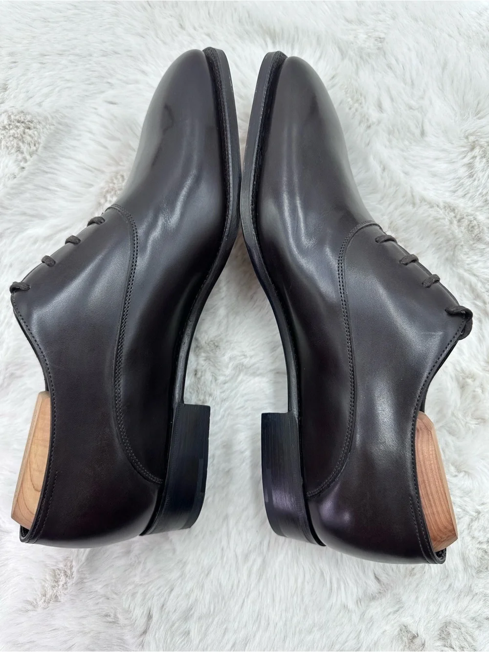 John Lobb Becketts Dark Brown Misty Oxfords UK 9EE US 10EE New